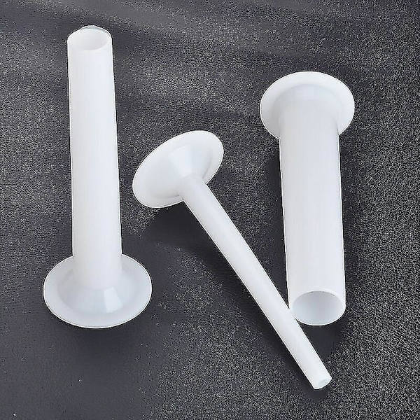 3* Kjøttdeigfyller Rør Pølsemaker Tube Casing Kjøttkvern Fylling Verktøy