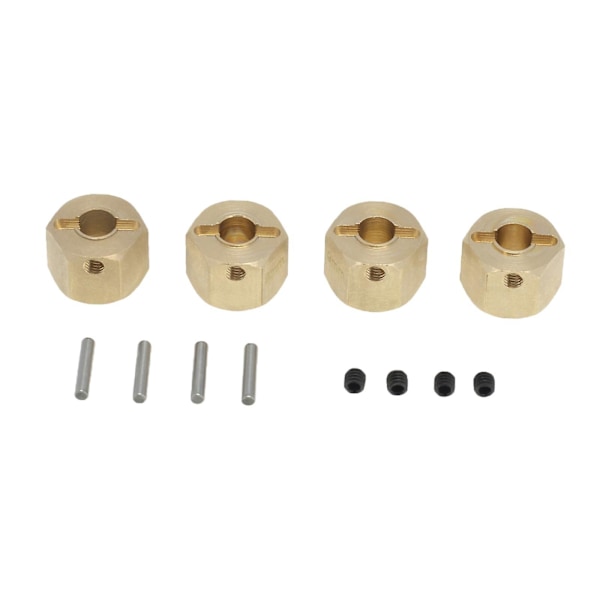 4x Pyörän Hex Hub -adapterit SCX10 CC01 WRAITH 90027 90034 1/12 RC-autoon 9mm (C)