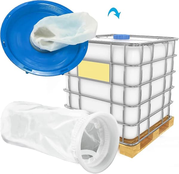 Nylon IBC Filterpakke til 1000L Regnvandstank - 4 Stykker