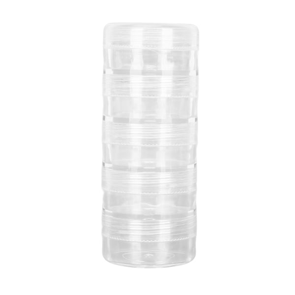 5-lags Urdelssæt Opbevaringsboks Transparent Urskrue Komponent Bevægelse Container Organizer 1,5 tommer [C]