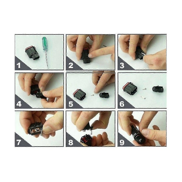 Reparationssats för uppvärmd knapp 6706942 93bg-19k314-aa För Fiesta Iv V Vi Ka Mondeo I Turnier (C)