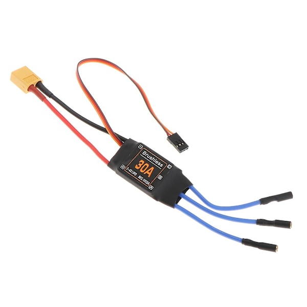 30A Børsteløs BEC Motor XT60 Plugg Holdbare RC Quadcopter Helikopter Leker (C)