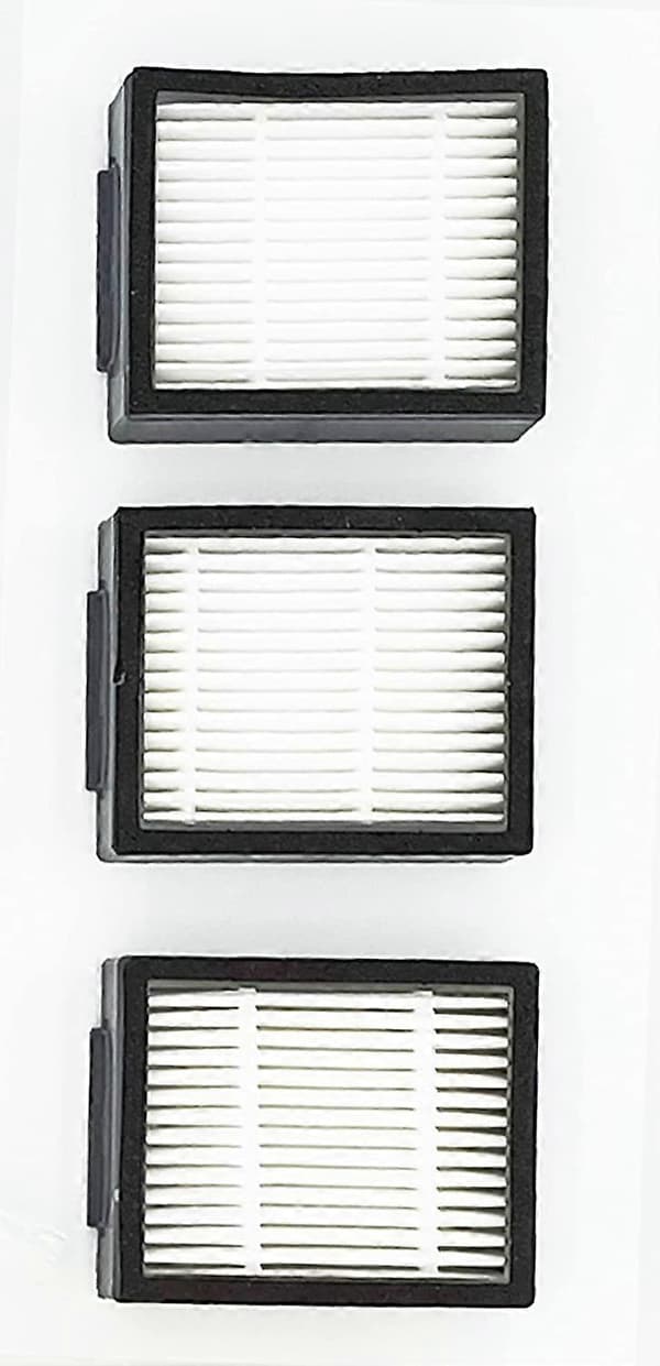 Sett med 3 kompatible filtre for iRobot Roomba E5 - I7 - I7 Plus