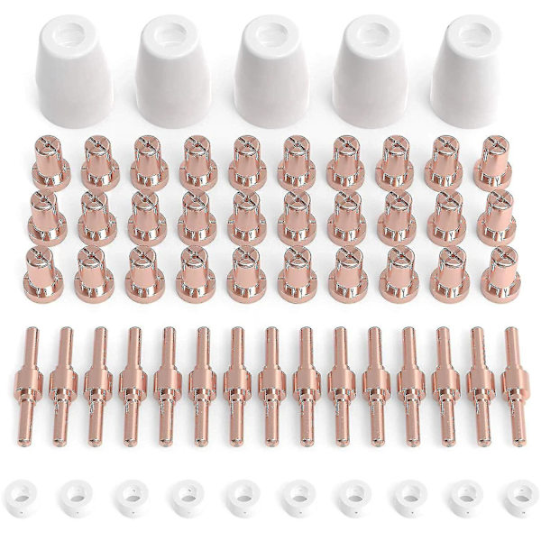 60 stk. Plasma Kutter Forbruksvarer for Cut40 50 Lommelykt med Plasma Kutter Pt31 Lg40