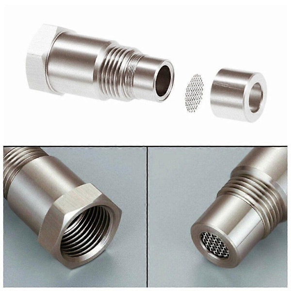 2x O2 Simulator Probe Lambda Sensor Bil Lambda Eliminator Spacer Metal Kat Lambda (HYYC)