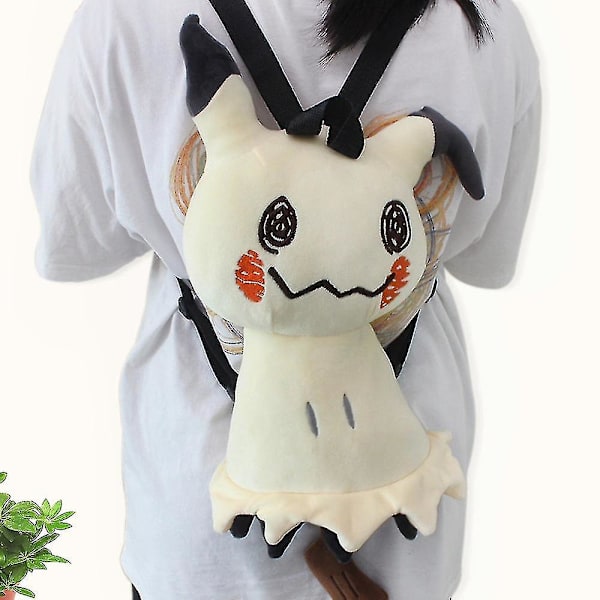 Ryggsäck Kawaii Japansk Stil Plyschväska Gengar Eevee Snorlax Ryggsäck Skolväska Cosplay Rekvisita Modegåvor