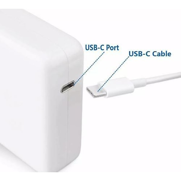 61W USB-C Typ C-strömadapter för Apple Macbook Pro 13\" Core I5 I7 Laddare