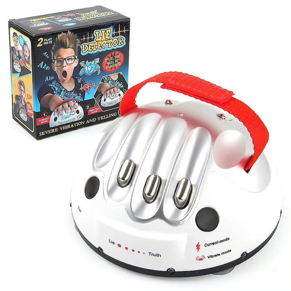 Polygraph Shocking Liar Party Game Lie Detector Electric Shock Toys Gift True Or Dare-mxbc