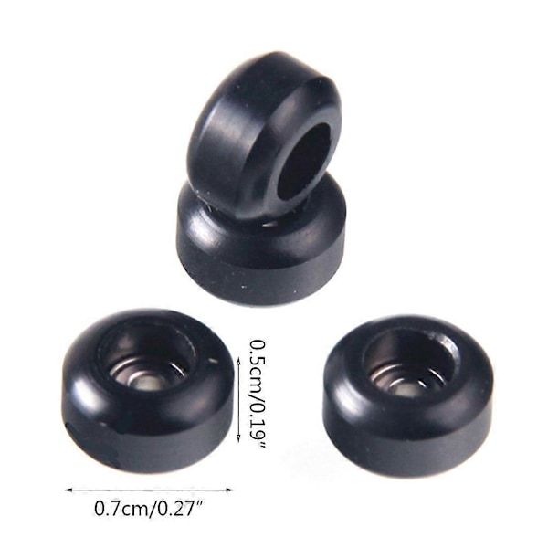 4 stk./sæt Professionelle Urethan CNC Leje Hjul til Træ Fingerboard