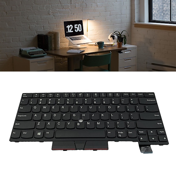 Udskiftningskeyboard uden pegefelt til LenovoIBMThinkpad T470 T480 A475