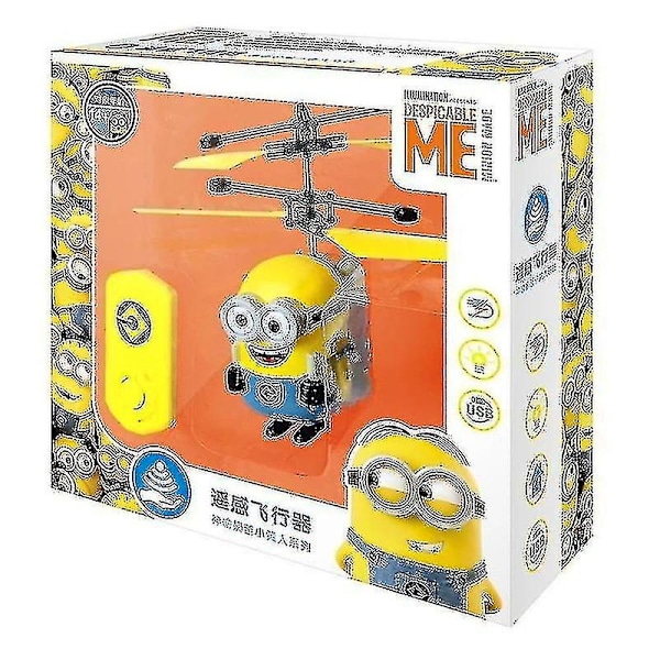Minions Drönare - Fjärrstyrd Flygplan, Mini Flygning, Blixt Helikopter