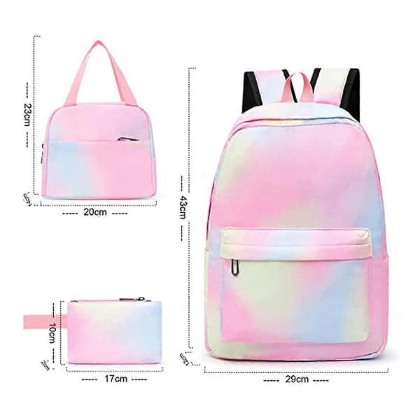 Tie-Dye Lunch Box Plånbok Ryggsäck