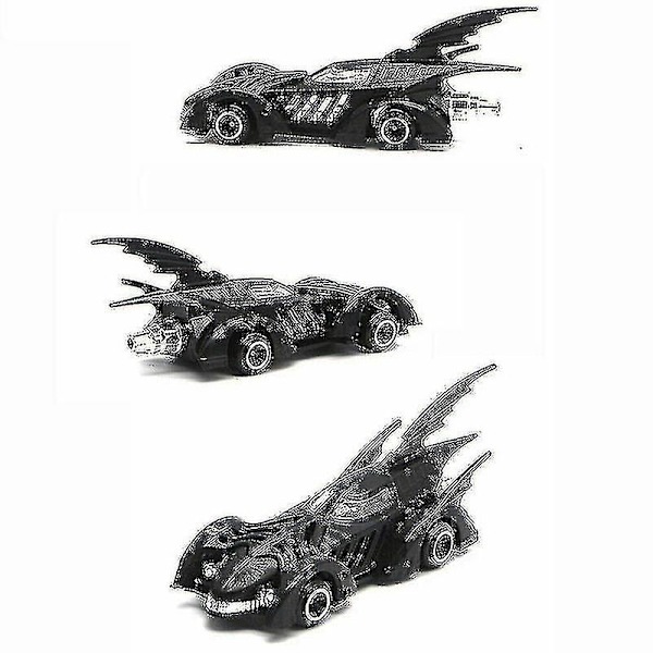 Set med 6 Batmobile Leksaksfordon i Metall