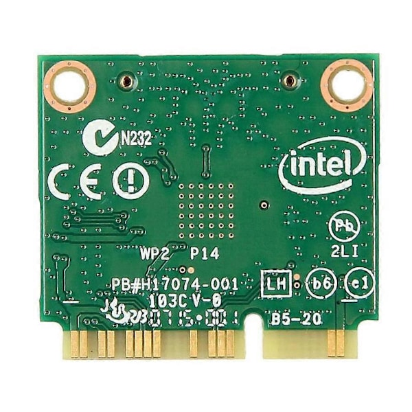 Intel 7260 AC 7260HMW 867 Mbit/s 5G Trådlöst Wifi