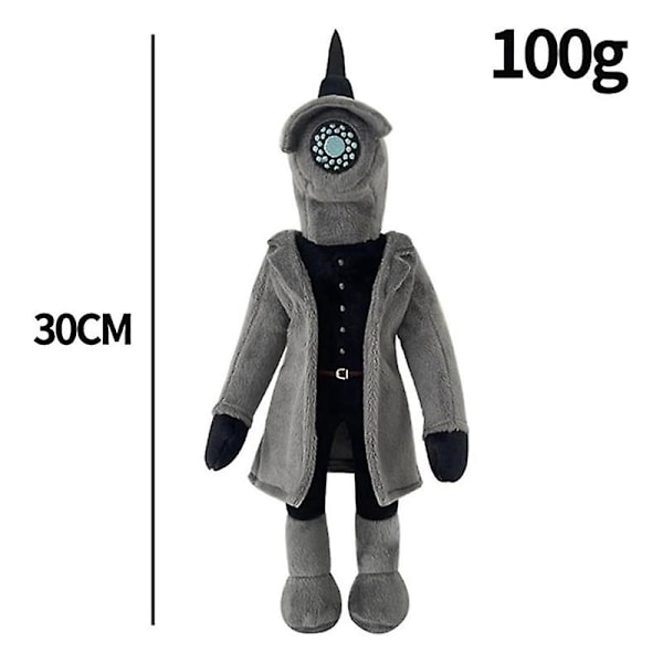 Skibidi Toalett Plyschleksak, Speakerman Plyschskräckspel Stoppade Plushies Dockleksaker Samlarföremål Presenter för Barn Samlare A