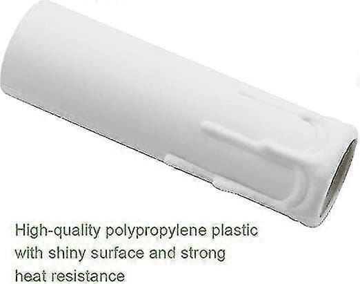Hvid Plastik Lysmanchet 10 Stk. til Lysekrone