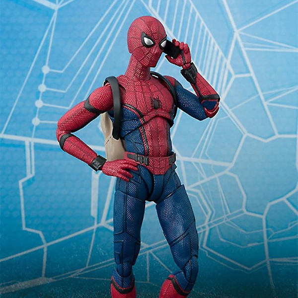 15cm Spiderman Superhjälte Dock Rörlig Actionfigur Barnleksaker Samling Present