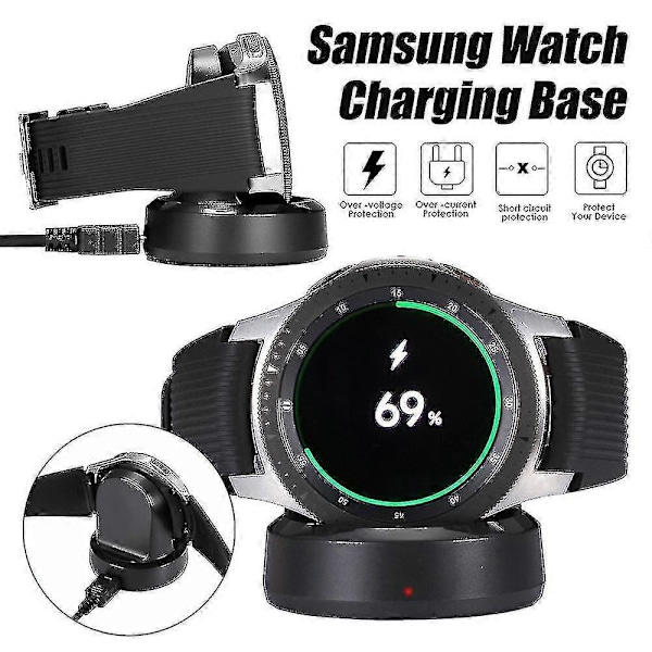 Oplader til Samsung Galaxy Watch 1 Sm-r800/r810, Udskiftningsopladerdock til Smartwatch