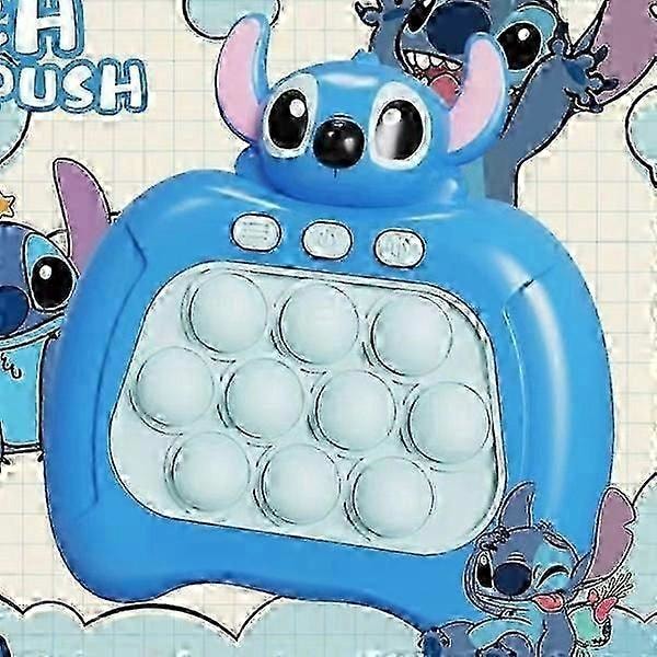 Stitch Pop It Pro Ljusspel, Snabbtrycks Fidget-spel för Barn och Vuxna, WELLNGS (C)