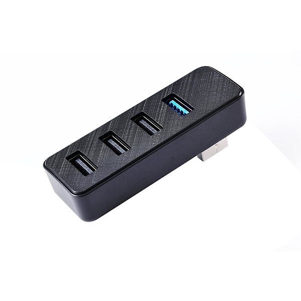 Dockingstation för Tesla Model 3 Highland 2024, mittkonsol 4-i-1 handskfack USB-hubb flash-enhet dockingstation