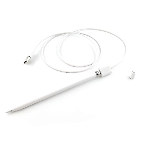 Lightning-USB-latauskaapeli Apple Pencilille, naaras-uros-jatkoliitin (FCC)