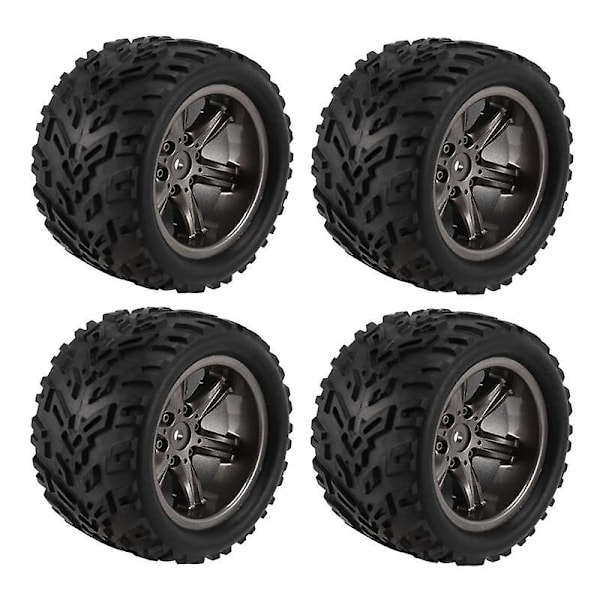 4 st Däck Hjul för XINLEHONG 9125 9116 X9115 X9116 GPTOYS S911 S912 1/12 RC Bil Reservdelar