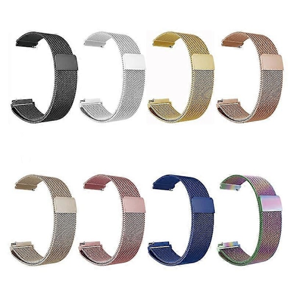 14mm Milan Rostfritt Stål Klockarmband För Garmin Lily 2 I6(FCC)