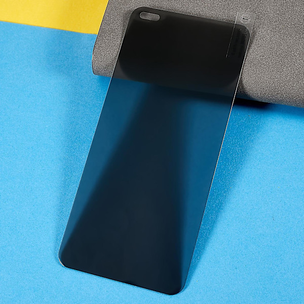 Silkskärmtryckt Anti-spion Härdat Glasskydd för OnePlus Nord, Full Lim Full Skärmskydd