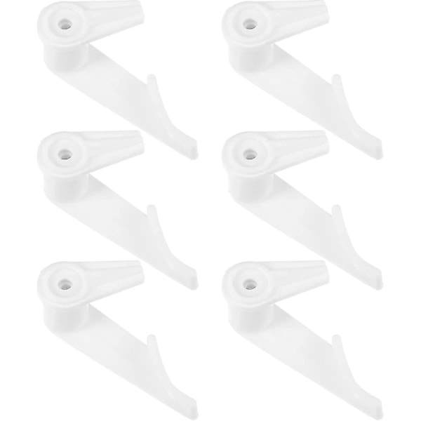 Taklamper Festklips Stilige Taklampe Spenne LED Lys Spenner For Fast Bruk Av Takkroner Og Lamper (20stk, Hvit)-HP[C]