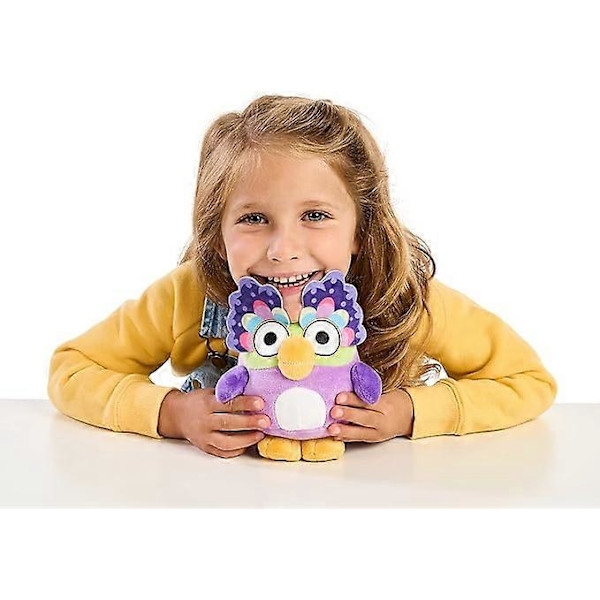 BLUEY Friends Chattermax Plyschdjur Mjuk Leksak Baby Plyschdjur, Djurdockor, Födelsedagspresenter för Flickor, Lugnande Små Dockor