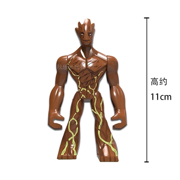 9 kpl Guardians of the Galaxy -minifiguureja rakennuspalikoista