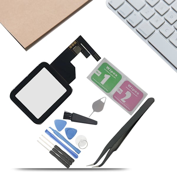 Pekskärm Reparationsset Smartwatch Framglas Reparationskit För Iwatchs1 38/