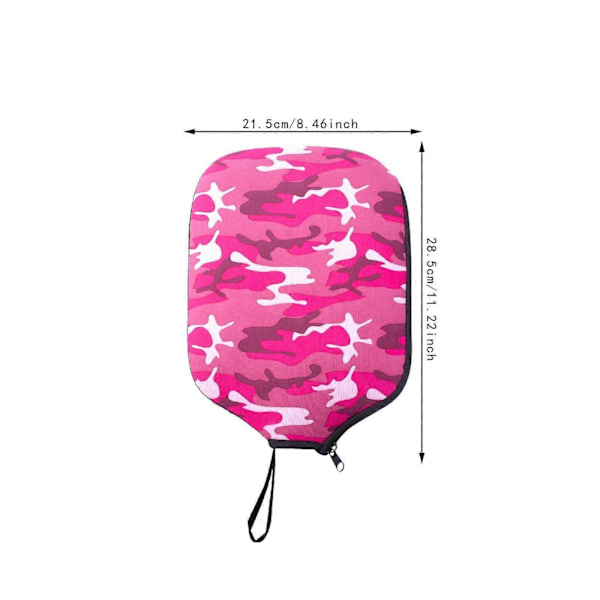 Pickleball Paddle Cover Oppbevaringsveske Bærbar Støtsikker Racketbeskytter (C)