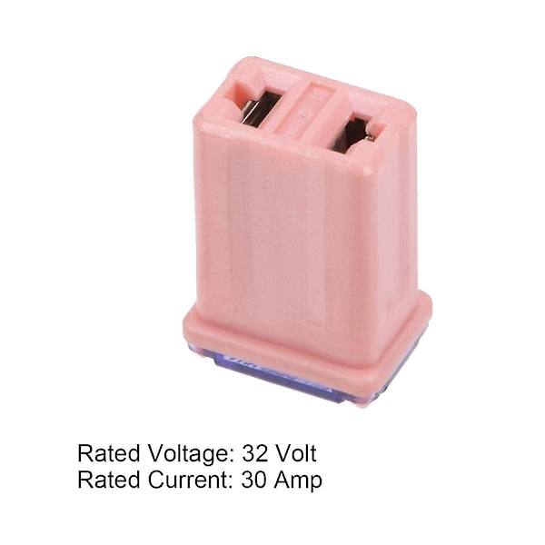 10 stk. 20Amp 30Amp Miniature Sikringskasser FMM MCASE Type FMM Maxi Sikringer (\"Langsom Blæsning\")