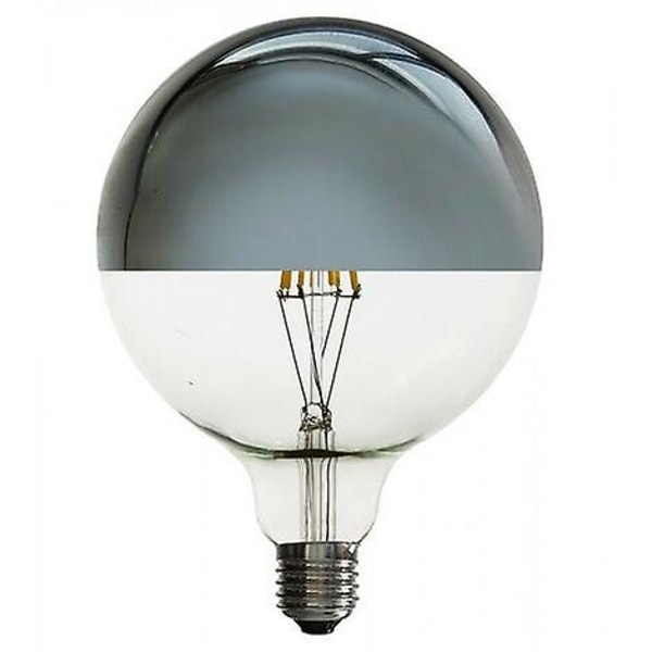 LED Pære E27 4W G125 Ekstra Varmt Hvid Spejl Filament