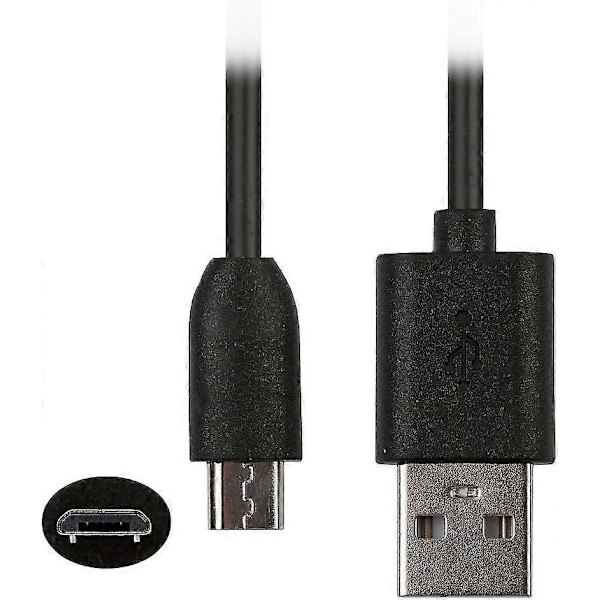 Bose Soundlink/Soundtouch USB-kabel - Data Micro-kabel för trådlös högtalare, kompatibel med Bluetooth-ljudersättning Black