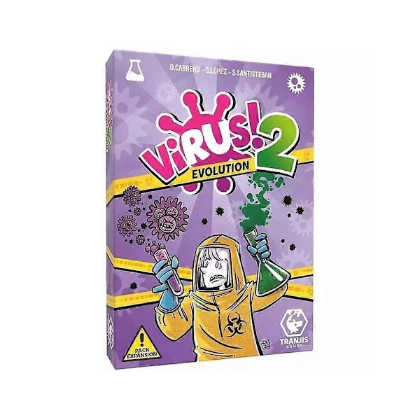 Tranjis Games - VIRUS! 2 Evolution (Udvidelse) - Kortspil, 8 til 99 år (TRG-12evo)