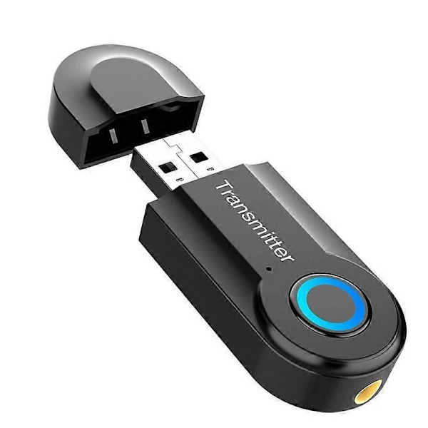 GT09S USB Bluetooth-sändare 3,5 mm Ljudadapter TV Dator Bluetooth-ljudsändare (FCC)