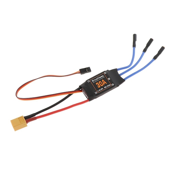 30A Børsteløs BEC Motor XT60 Plugg Holdbare RC Quadcopter Helikopter Leker (C)