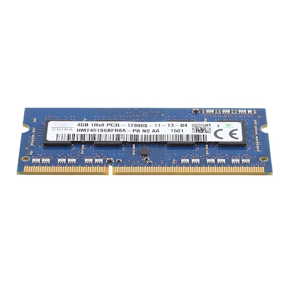 DDR3 4GB Laptop RAM-minne 1600Mhz PC3 12800 1RX8 1.35V 8 IC SODIMM Minne Endast för