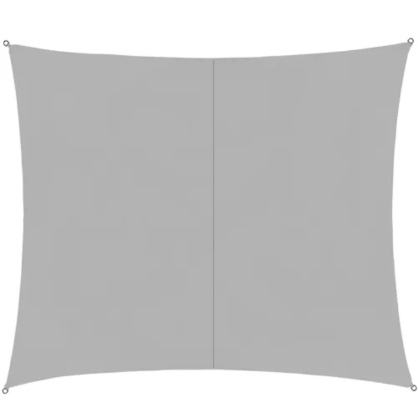 Vandtæt solsejl, 3x2m, 180g/m2, Letvægts grå