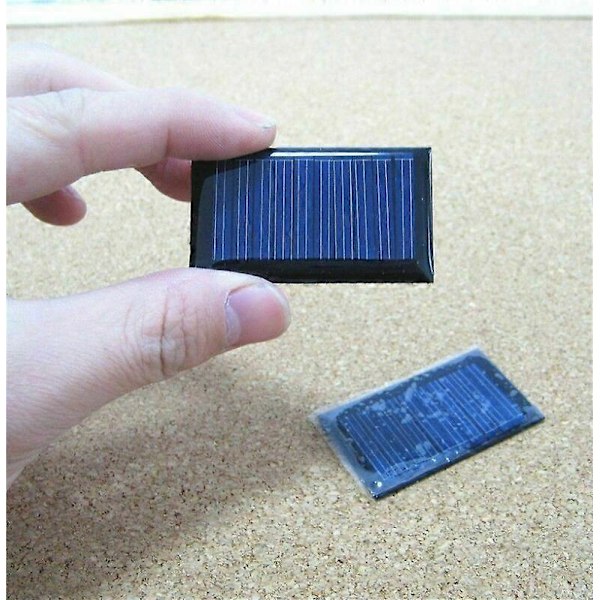 10 st/paket DIY Leksak 5V 30mA 53X30mm Mikro Mini Små Solcellspaneler