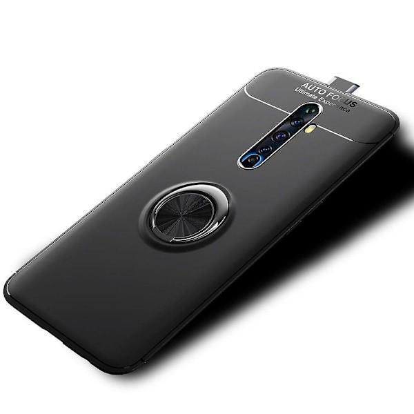 TPU-etui med sort støttefod til din Oppo Reno2 Z (HYYC)