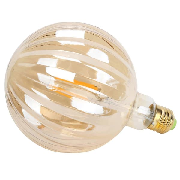 LED Vandmelon Formet Lampe 4W G125 E27 220V Varm Guld