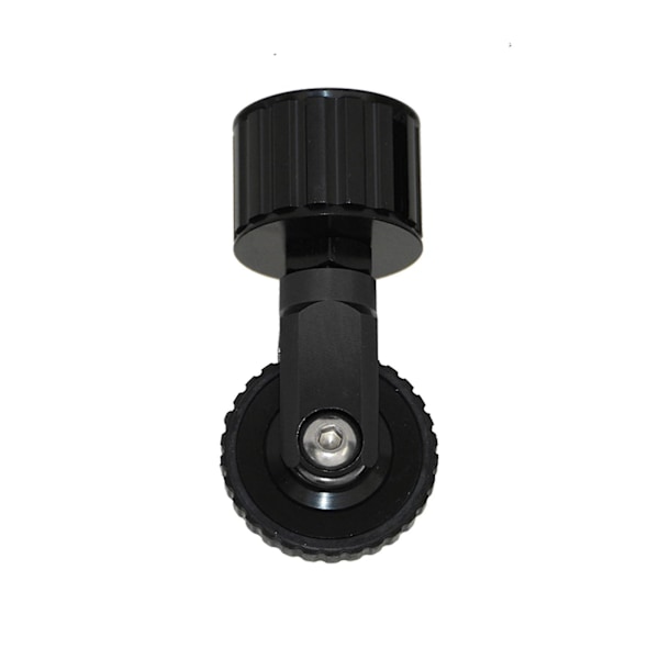 Cykelstol Fällbart Hjul 3,5cm Diameter Tryck för Säkerhet Småbarn svart (C)