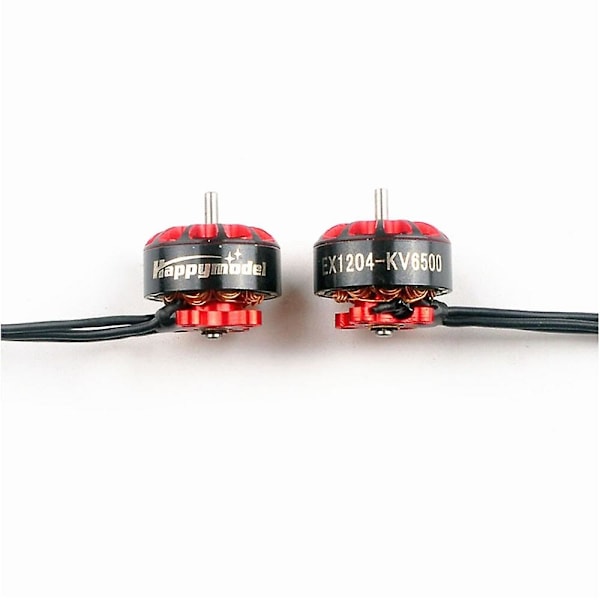 Happymodel EX1204 1204 5000KV 2-4S / 6500KV 2-3S Borstlös Motor med 60mm Kabel & Kontakt för 3 Tum