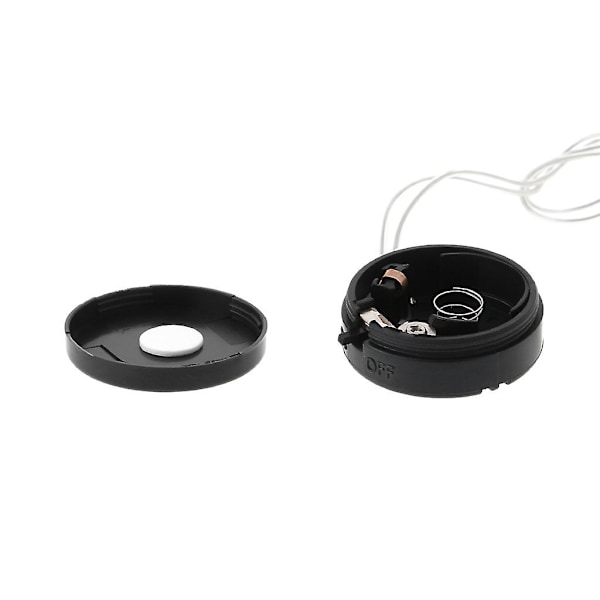 2 stk 2 x CR2032 Runde Myntknapper Batteriholder Oppbevaringsboks Mini Adapter