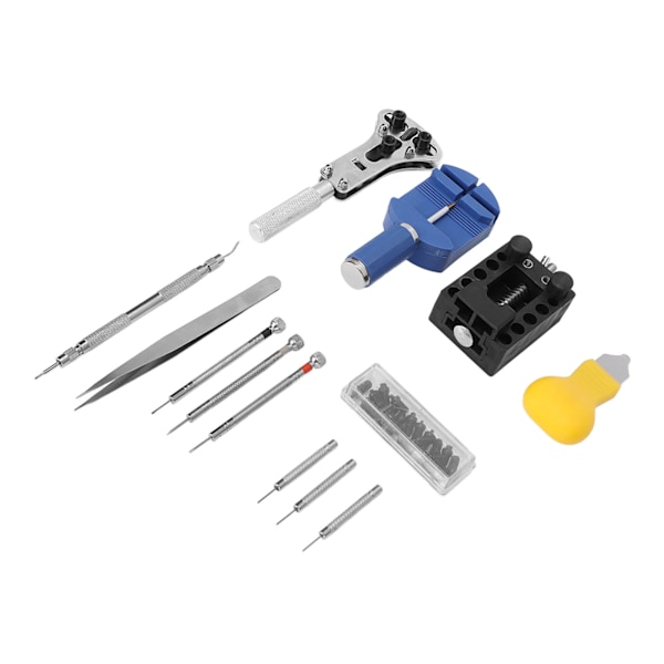 13-deligt Professionellt Urmakarkit - Armband, Batteri, Packning, Öppnare, Batteribytesverktyg [C]