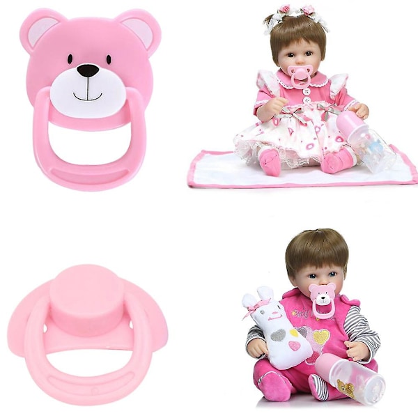 Barnpresent 2-pack Nyaste Mode Simuleringsdockor Reborn-docka Bebis Leksak Söt Present Bebisnapp