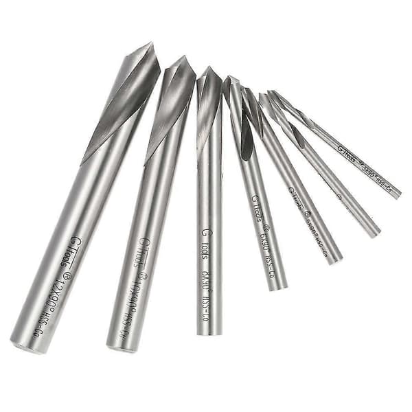 Højhastighedsstål Cobalt Centreringsbor Sæt 7 stk. M42 90°